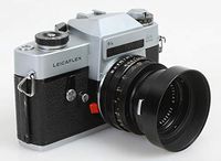 Leica LEICAFLEX SL 35MM Camera with SUMMICRON 50MM F2.0 Lens & Hood