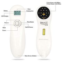 LLLT Home Use Portable Body Pain Relief Soft Cold Laser Therapy Phototherapy Device with Goggles