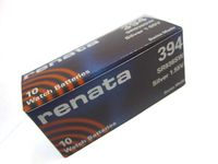 10pcs of Renata 394 SR936SW Swiss Watch Battery 1.55v Exp. 12.2015