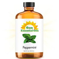 Peppermint Essential Oil (Huge 8oz Bottle) Bulk Peppermint Oil - 8 Ounce
