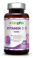 Vitamin D3 50000 IU 120 Tabs - High-Potency | Strong Bones | Immune Health | Support for K-2