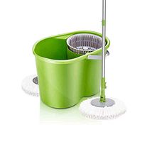 360 Degree Rotating Mop Home Single Drive Hand Pressure Mop Bucket Mop Mop Bucket Hand Wash Mop - Size: 48 X 31 X 31 Cm