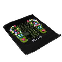 1pcs Reflexology Walk Stone Foot Leg Pain Relieve Relief Walk Massager Mat Acupressure Mat Pad Massageador