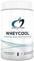 Designs for Health WheyCool - Unflavored + Unsweetened Grass Fed Protein Powder with 23g Whey Protein (30 Servings / 900g)