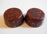 2 R.Sun Small Tower Buster Crystal Orgone Generator Energy Accumulator 528Hz/7.83Hz/Advance Harmonics Many Beautiful Ingredients and Colors!! (Red Sun)