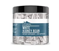 White Kidney Bean Extract, 200 Capsules, 1840 mg Serving, No Rice or Stearate Filler, Keto-Friendly, Non-GMO & Gluten-Free, Natural High-Potency Carb Blocker, Made in The USA