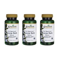 Swanson Full-Spectrum Cramp Bark 500 mg 60 Caps 3 Pack