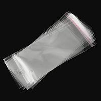 ARRICRAFT 1000pcs OPP Long Cellophane Bags Resealable Rectangle Clear Gift Bags for Necklace Earrings Hand Chain Packing, 175x70mm