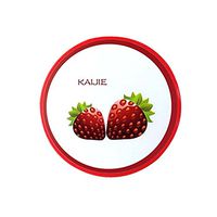 Portable Lenses Supplier Red Strawberry Style Contact Lenses Holder, 7x7x2cm