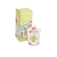 Bomb Cosmetics Frozen Margarita Piped Glass Candle with Essential Oils