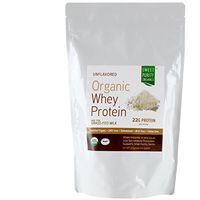 GRASS FED ORGANIC - #1 Tasting Whey Protein Powder Best Tasting - Best Natural GMO Free, Undenatured, Gluten Free Concentrate (Not Isolate) - Great in Shakes for Weight Loss and Building Muscle