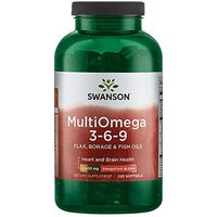 Swanson Multiomega 3-6-9 (Flax Borage Fish) 2400 Milligrams 220 Sgels