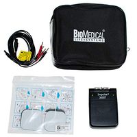 Impulse 3000 with Timer, Electrical Nerve Stimulator, for Pain Relief, and Management of Post-Surgical and Acute Pain, Dual Channel