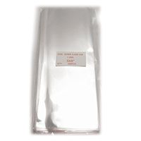 100x Clear Flat Cello/Cellophane Treat Bag 3x8 inch(1.2mil) Gift Basket Supplies