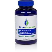 Silymarin 300mg Milk Thistle Extract Capsules, Standardized to 80% Silymarin 20:1 Ratio, Natural Pure Organic Liver Support Supplement