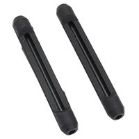 Timagebreze Temple Hook Tip Eyeglass/Glasses/Spectacles Ear Grip Anti Slip, Black Amount: 6 Pairs / 12 Pcs