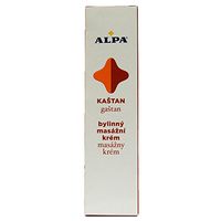 Alpa Czech Massage Cream 40g Chestnut Healthy Vascular System Relieves Muscles (1 PACK)