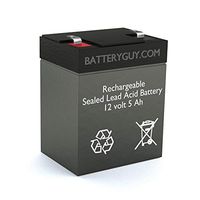 BatteryGuy Battery BG-1250F1-12V 5.0AH Replacement for The Apex APX1250 Battery