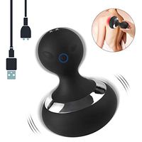 Handheld Wand Massager Mini for Back, Portable Personal Full Body Massager with 10 Powerful Frequency Speed for Neck Shoulder Body Massage, Sports Recovery