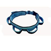 Fushida Transfer Gait Belt, Durable Transfer Sling with Quick Release Buckle and 4 Caregiver Hand Grips,Adjustable Transfer Belt Length Up to 57"(Blue, FYH015)