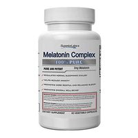 Superior Labs Melatonin Complex - 100% NonGMO Safe from Additives, Stearates, Gluten and Other Allergens – Promotes Restful and Relaxing Sleep, Regulates Sleep Cycles - 60 Vegetable Caps