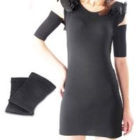 Dfunlife Arm Slimming Shaper Upper Arm Wrap Massage Shaper (2 Pcs) - Black