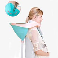 MYTDBD Collapsible Shampoo Basin - Foldable Hair Washing Tub - Portable Space Saving Washtub