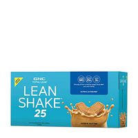 GNC Total Lean Lean Shake 25 to Go Bottles (California Only) - Cookie Butter, 12 Pack, Low-Carb Protein Shake to Improve Weight Loss