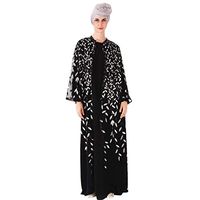 Women's Muslim Clothes,Clearance- Ladies Long Sleeve Casual Saudi Arabic Lace Middle East Maxi Dress Wild Blouse