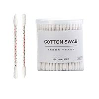 400 Count Double-Side Ear Swab Sterile Cotton Swab Ear Cleaner
