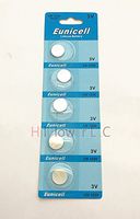 Hillflower 500 Pieces CR1220 Card Blister 1220 BR1220 3V Long Duration Lithium Battery with Hillflower Coupon