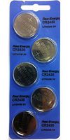 New Energy CR2430 3V Cell Battery, Watches and Electronics - 5 Pieces