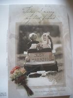 Wedding Bulletin/Stationery - Pkg. of 100 (Today I Marry My Best Friend)