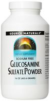 Source Naturals Glucosamine Sulfate, Sodium-Free POWDER For Joint Support - 16 oz