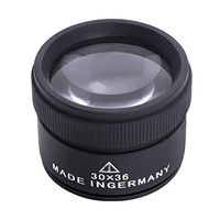 Mini Pocket Magnifier 30X Foldable Handheld Jewelry Loupe Magnifying Glasses for Reading Newspaper,Small Prints,Map,Coins,Science, Insects, Low Vision, Gift for Seniors and Kids