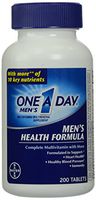 One-A-Day Multivitamin, Men's Health Formula Tablets, 200 Count