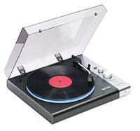 Wireless Streaming Turntable - Belt Driven, Stereo, Bluetooth Turntable with 10 LED Light Modes and Built in Vinyl Pre-Amp for Superior Sound