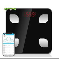 Body Fat Scales,Bluetooth Body Weight Scale with iOS and Android Devices,High Precision Digital Bathroom Scales,Digital Body Weight with Unlimited Users App/8 Body Components Data