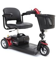 Pride Mobility - Go-Go Sport - Travel Scooter - 3-Wheel - Red