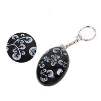 Black Smart Emergency Personal Alarm Key Chain for Women,Kids,Girls,Superior,Explorer Bag Decoration Self Defense Electronic Device with 120 Decibel Suitable