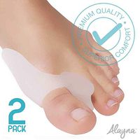 Bunion Corrector and Bunion Relief Gel Toe Separator Guard Big Toe Spreader Cushion Bunion Pads (1 Pair)