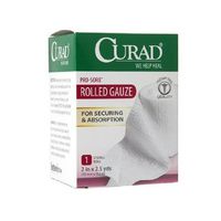 Curad Pro-Sorb Rolled Gauze, 3 Inches X 2.5 Yds - 1 Ea