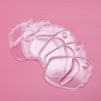 ROSENICE 3D Foot Gel Massage Pad Forefoot Insoles Pain Relief Cushion for High Heel (Transparent) 3Pcs