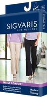 Sigvaris 863MM2W99 30-40 mmHg Women's Closed Toe Maternity Pantyhose - 863M Size: M2, Color: Black 99