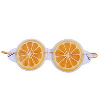 YouCY Cute Fruit Eye Mask Eye Fatigue Relief Cooling Eye Care Relaxation Eye Shield Drop Shipping,Lemon