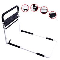 Tianboy_quilt Medical Adjustable Bed Assist Rail Handle and Fall Prevention Safety Hand Guard Grab Bar for Elderly, Handicap
