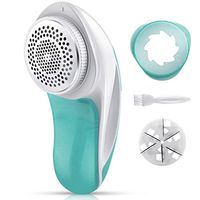 Fullfun Upgrade Electric Fabric Sweater Curtains Carpets Clothes Lint Remover Fuzz Pills Shaver Machine (Green)