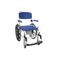 Drive Medical Nrs185006 Aluminum Shower Mobile Commode Transport Chair