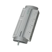 1 - 8-Outlet PowerMax(R) Surge Protector (Without Satellite & CATV Protection), 8 transformer-spaced outlets, 1,125 Joules, PM8-EX