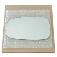Driver Left Side Replacement Mirror Glass and Adhesive for 2003-2011 Saab 9-3 or 2003-2009 Saab 9-5